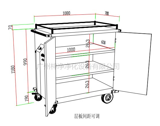 無菌物品運(yùn)送車、回收車、下送車、電動(dòng)運(yùn)送車、密封車設(shè)計(jì)圖